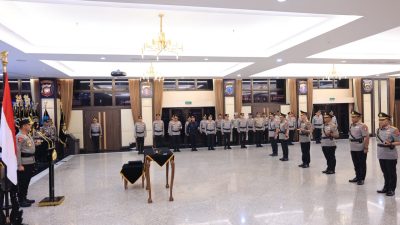 Kapolri Pimpin Sertijab di Mabes Polri