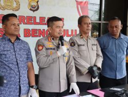Polresta Bengkulu Ungkap Peredaran Ganja 650 Gram, Satu Tersangka Diamankan